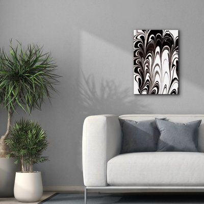 «Yinyang 6» par Alicia Ludwig, art mural sur toile
