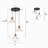 Hajrati 3 - Light Cluster Linear Pendant