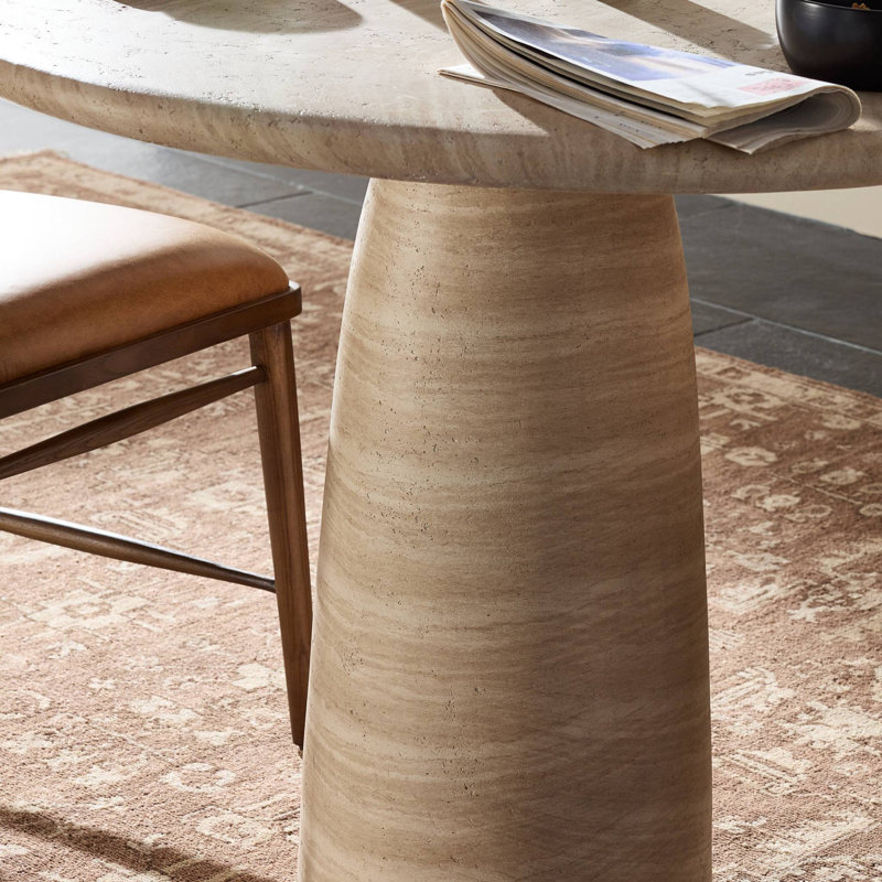 Janice Bistro Table-36"-Sand Striae