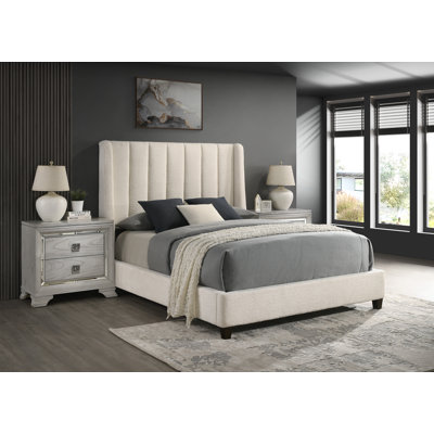 Kartina 3 Piece Upholstered Bedroom Set