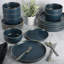 Service de table 18 pièces Gibson Soho Lounge Matte, service pour 6-573355031