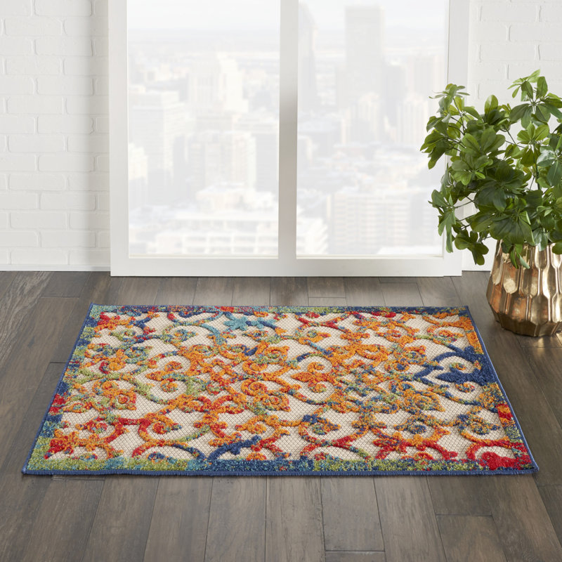 Tapis intérieur / extérieur Eaglin, Rectangle 2 pi x 3 pi