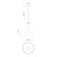 Luminaire suspendu 1 lumière Koujirou-561145283