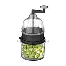 Greenco Spiral Julienne Vegetable Slicer Vegetable Cutter, for Carrots,  Cucumbers, Potatoes, Zucchinis, and More. Makes a Thin Curly Vegetable