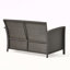 Causeuse St Lucia avec tissu durable et assise confortable, parfaite pour les salons confortables et les petits espaces.-337221793