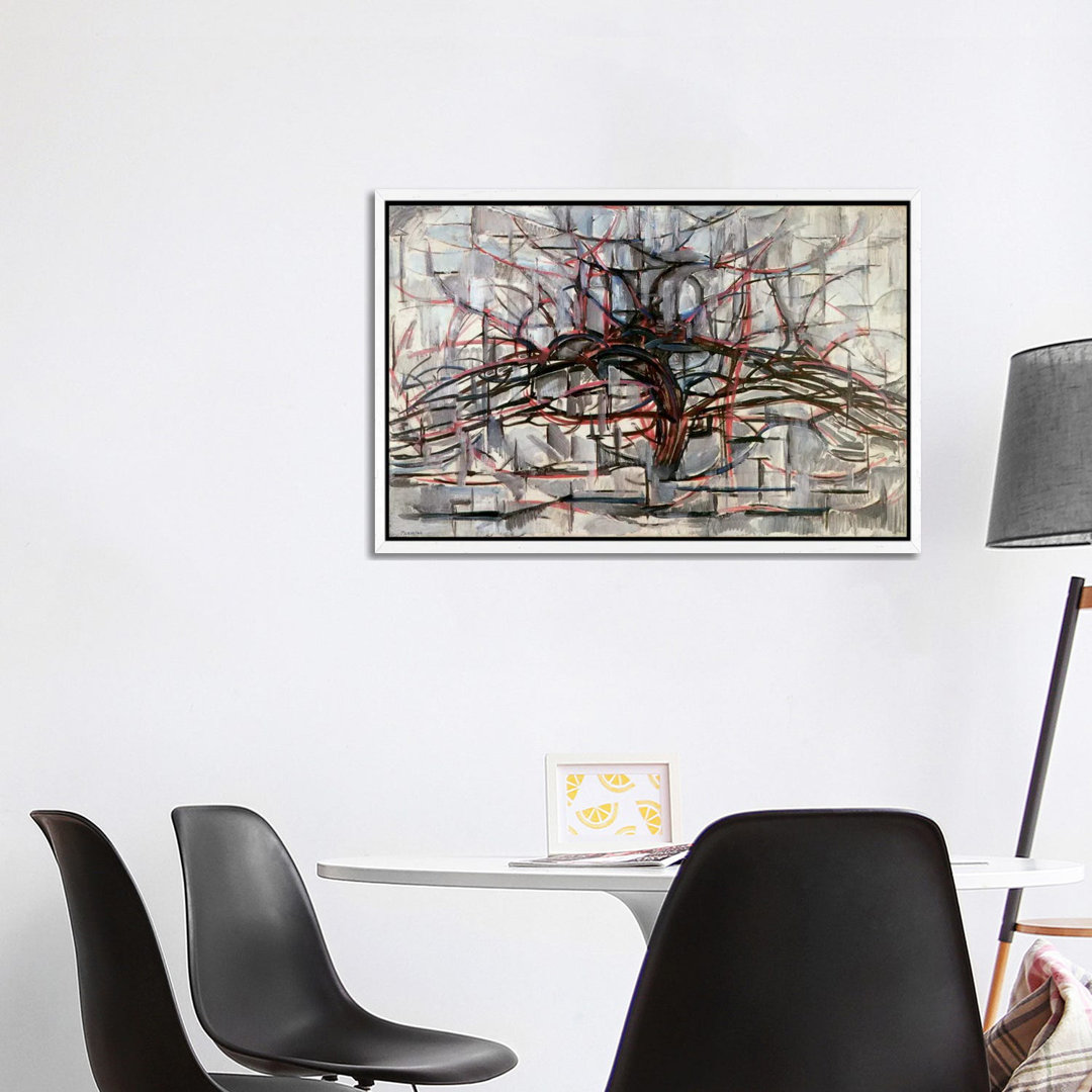 Tree, 1911 by Piet Mondrian - Wrapped Canvas Print