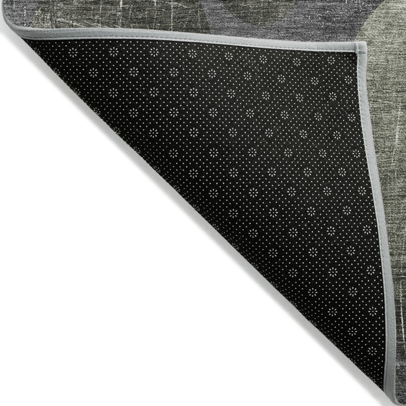 Tapis d'intérieur rond 8 po