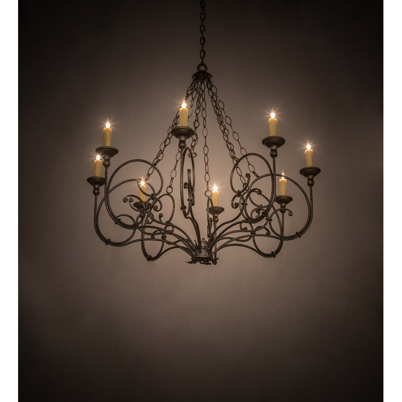 Wallsburg 8 - Light Chandelier