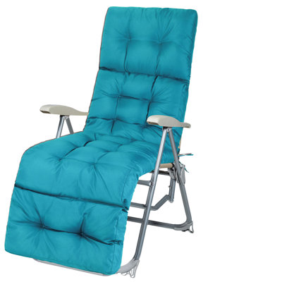 Coussins de chaise longue 71 x 20 po avec sangles, imperméables et résistants à la décoloration, pour la piscine extérieure