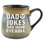 Dad Jokes Sand Etched Ceramic Coffee Mug, 16oz