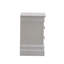Table de chevet Verona blanc perle