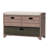 Tionna 43.5" Shoe Storage Bench with Cushion, Entryway Storage with Hidden Storage-1623017227