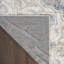 Tapis gris / bleu lavable à la machine Labounty-516022277