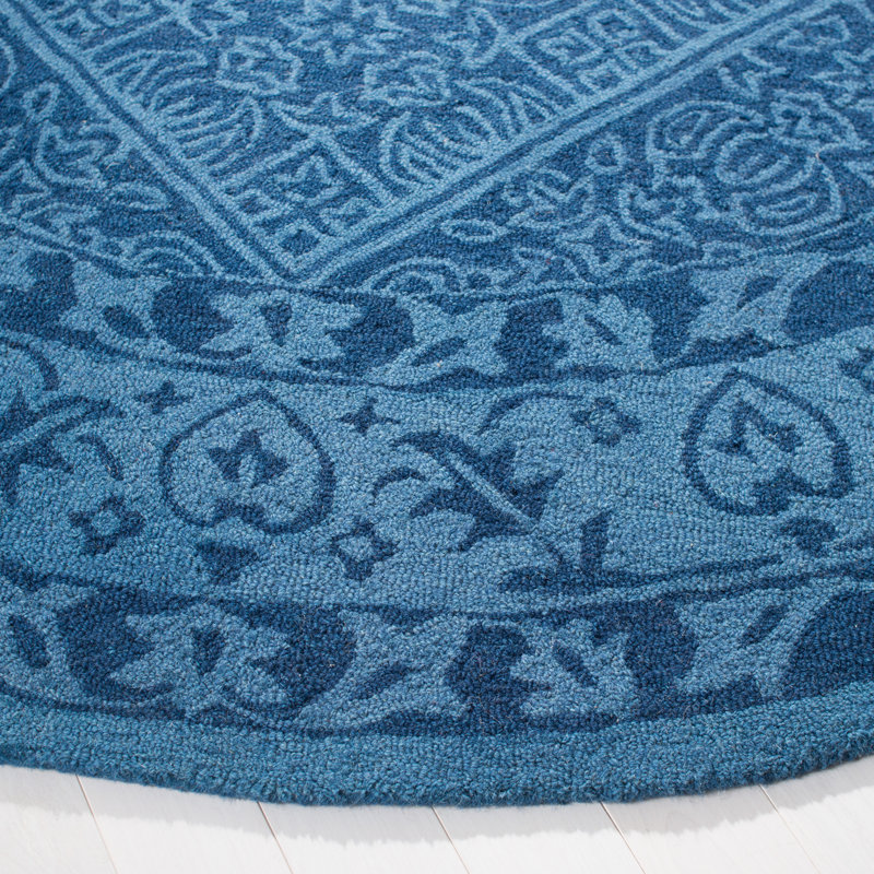Dominike Oriental Wool Hand Tufted Area Rug, Round 152cm