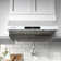 Hauslane 30" Stainless Steel 500 CFM Ducted (Vented) Under Cabinet Range Hood with Baffle Filter