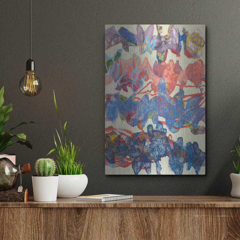 Mur en métal Wrought Studio ™ «Flurina» par Sofie Siegmann