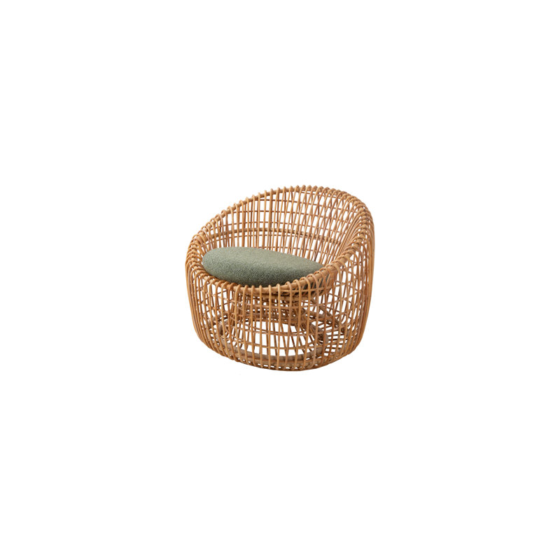 Nest Papasan Chair - Modern Danish Rattan Design