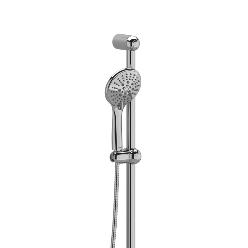2.0 GPM Handshower Set with 34 Inch Slide Bar and 3-Function Handshower, Chrome