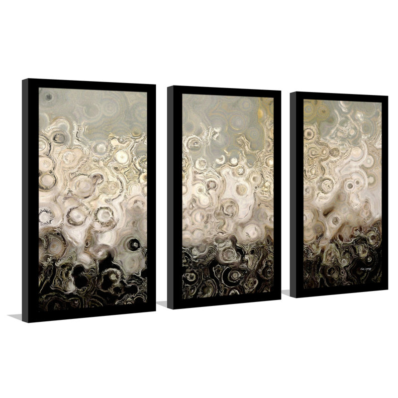« ml 1 corinthians 3 9 max » par mark lawrence, ensemble de 3 reproductions d’art encadrées, H 33,5 po x l 52,5 po x P 1 po