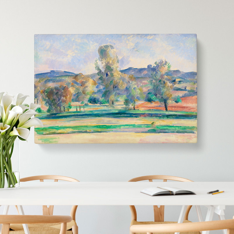 Autumn Landscape by Paul Cezanne - Wrapped Canvas, 40cm H x 60cm W x 3cm D
