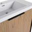Meuble-lavabo autoportant avec lavabo en résine