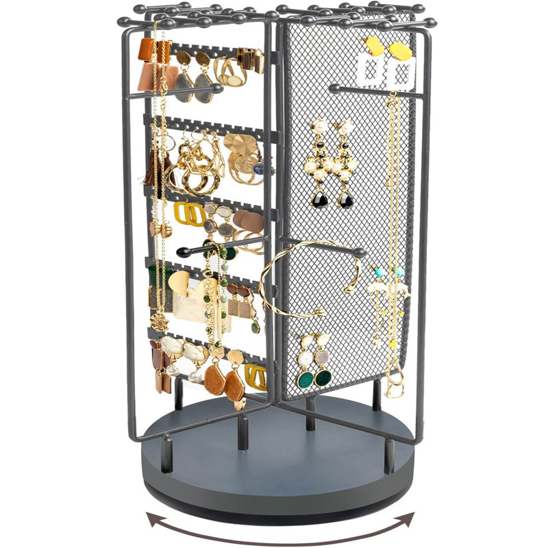 Jewellery Stand +, Gray