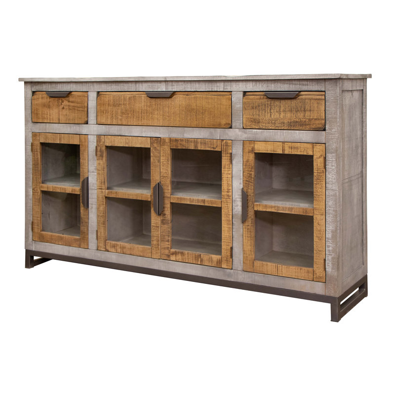 Mita 67.75'' Solid Wood Sideboard
