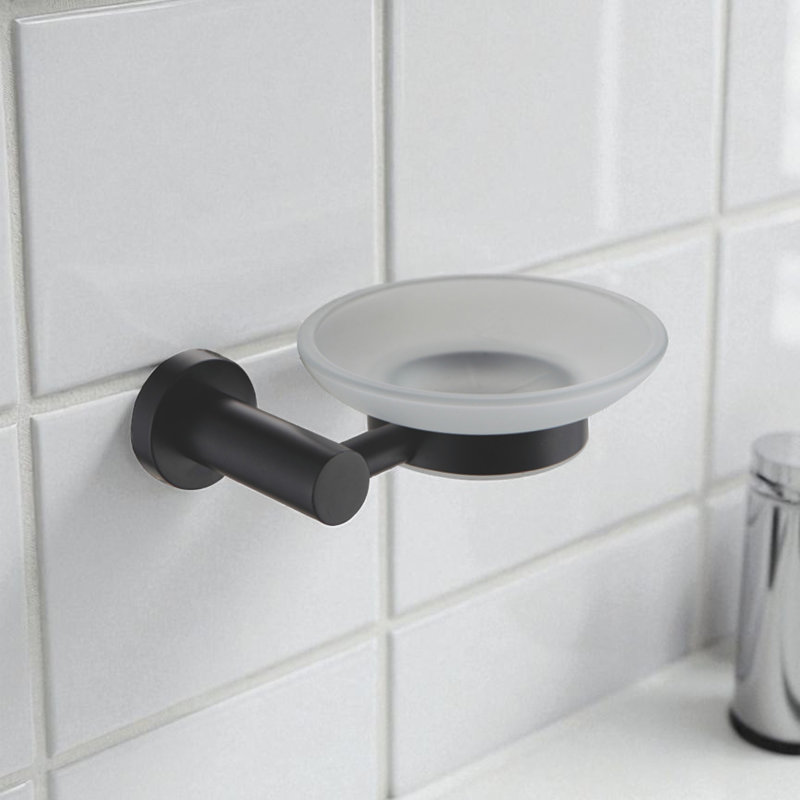Abhainn Bathroom Accessory, Black