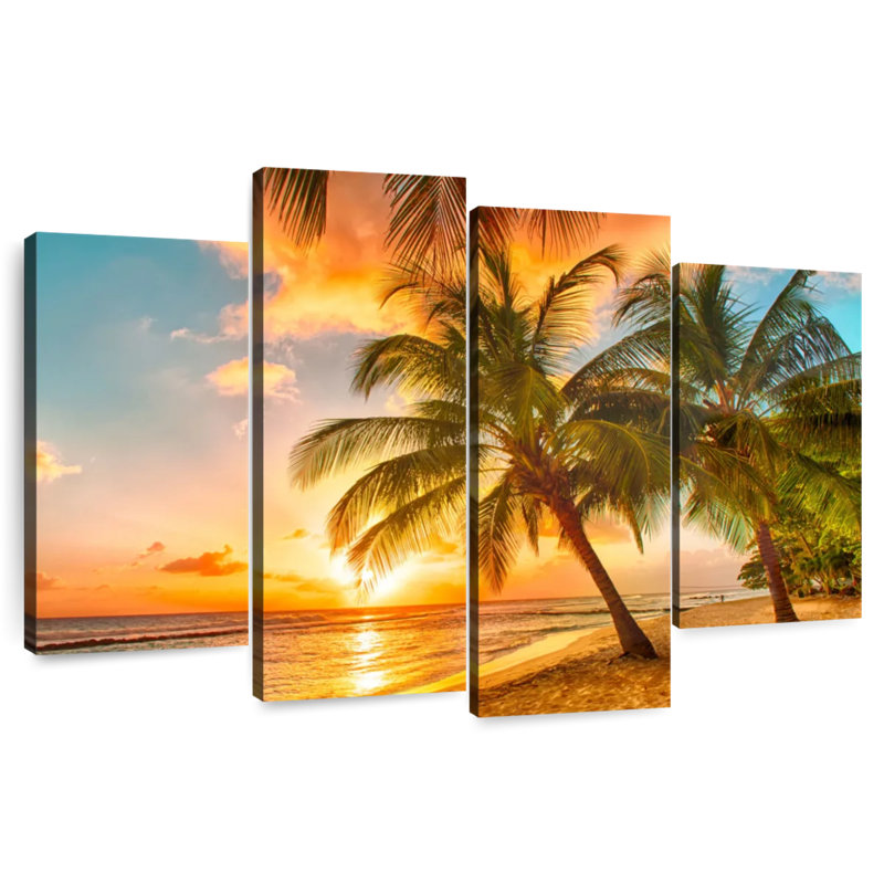 Gillard Golden Barbados Gillard Sunset, 22" H x 36" W