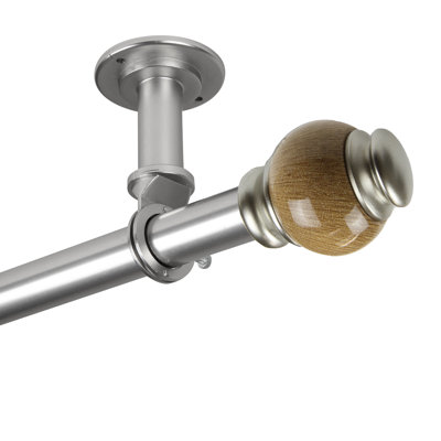 Tringle à rideaux simple réglable 1 po Addielynn