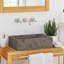 Traver Sink Marble High Gloss Grey