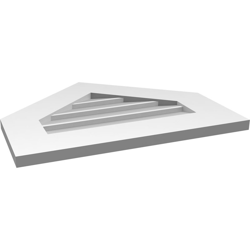 Ventilateur à pignon en uréthane non-fonctionnel Signature, H 18 po x l 22 po x P 1 po