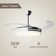 Camiah 254cm Ceiling Fan with LED Lights