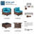 4- Person Outdoor Seating Group With Cushions-588386830