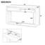 55" Console Table With Storage Drawers - Rustic Wooden Entryway For Hallway And Living Room, Natural Elegant Wood Room Open Shelf Look-558590114