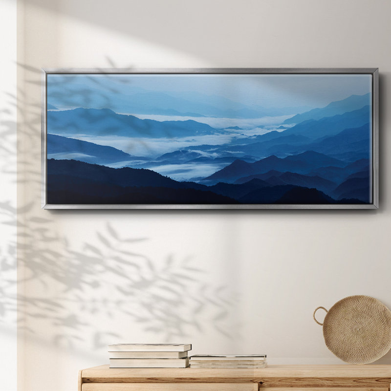 Misty Mountains XIII - Toile encadrée