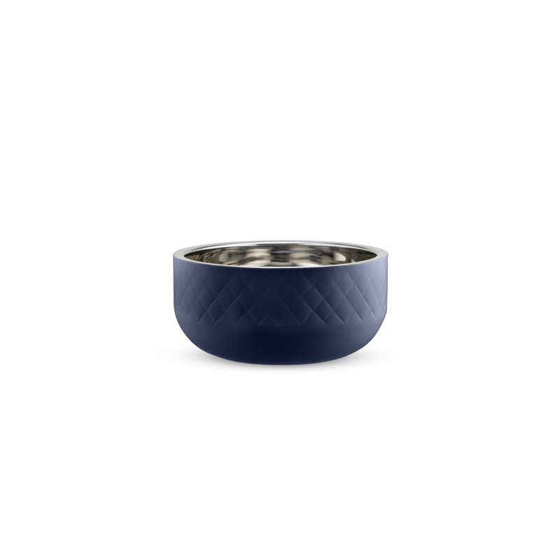 Bon Chef Stainless Steel Salad Bowl, Cobalt Blue