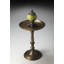 Orleans Round Metal 16"W Side Table