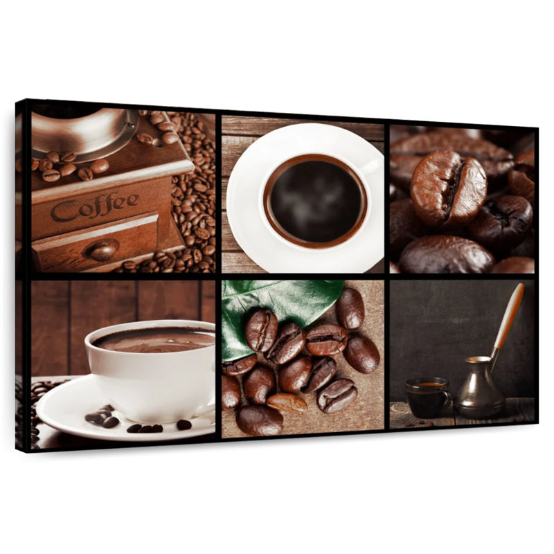 Yarlin Coffee Collage, 20" H x 30" W