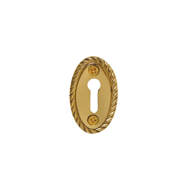 Bouton de porte, Laiton poli