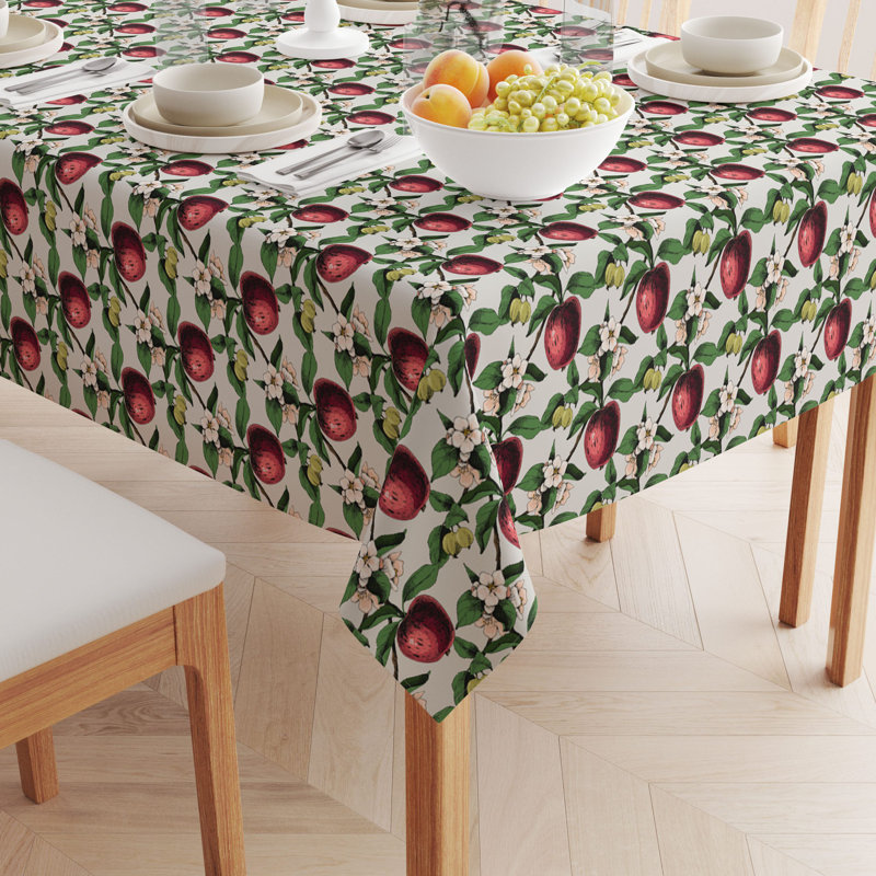 Apples Abstract Square Tablecloth, 54" x 54"