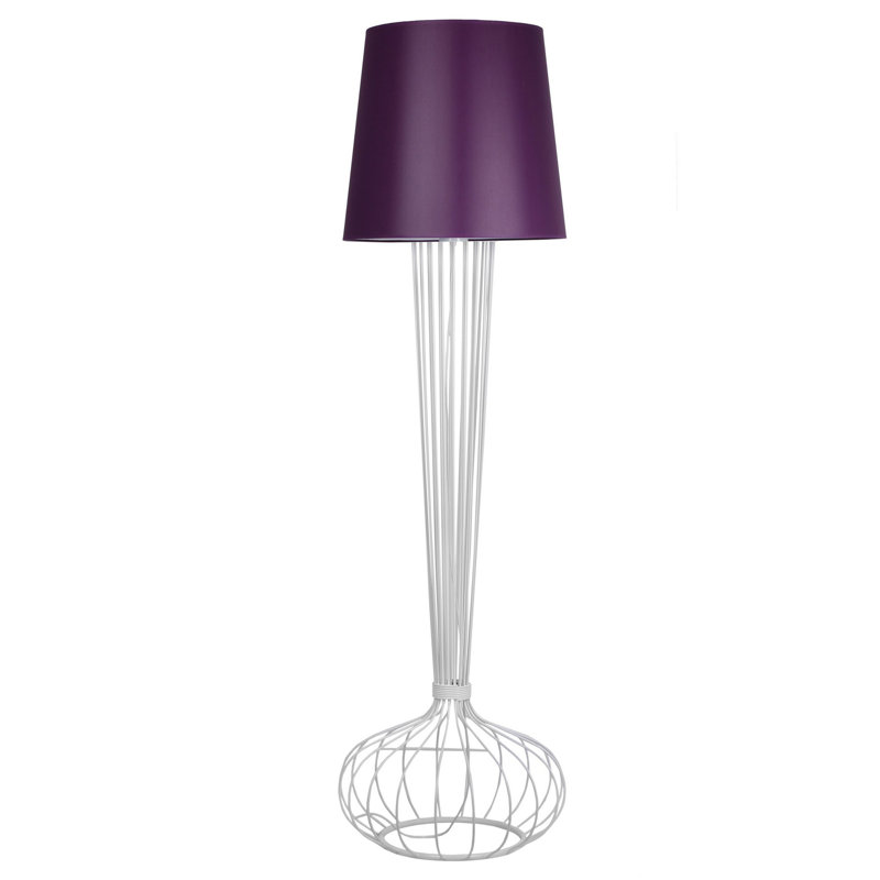 Quang 160cm Novelty Floor Lamp, Purple, White