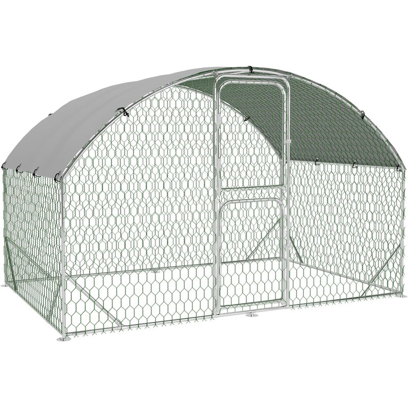 Chicken Coop, 198.1cm H x 299.7cm W x 198.1cm D