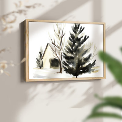 Chirstmas Art-CLXXXV -Framed Print - Restickable