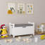 Coffre à jouets Jayace, banc de rangement pour jouets avec siège à coussin-968760605