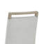 Chaises d'appoint de salle à manger en tissu gris à finition chêne - de 2, largeur de l'assise de 18,5 po, hauteur de l'ensemble de 13 po, conception compacte 2 avec profondeur de 17,5 po, poids du produit de 35 lb, assise confortable