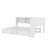A Full-Sized Metal Daybed That Includes An Integrated Pull-Out Trundle And Built-In Storage Compartments-481029198