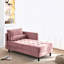 Chaise longue en velours Ramm-1366602730