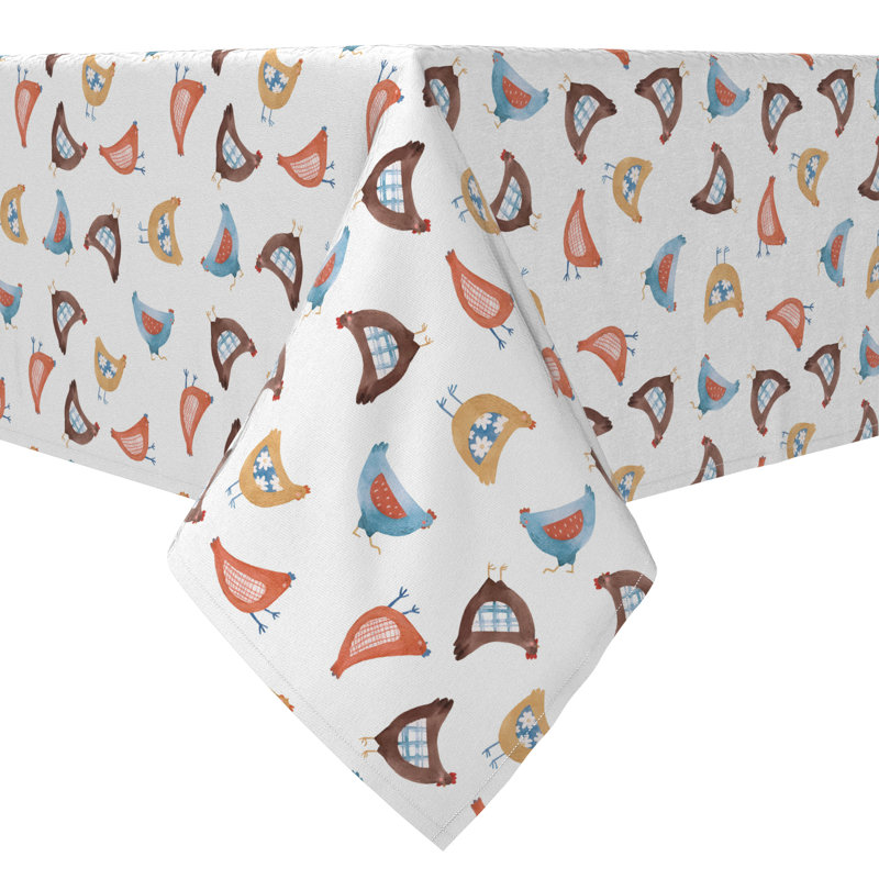 Rectangular Cotton Twill Tablecloth