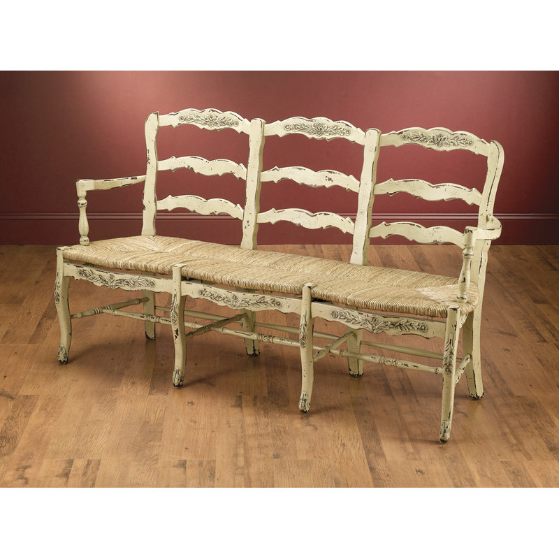 Banc en bois à trois places Noa